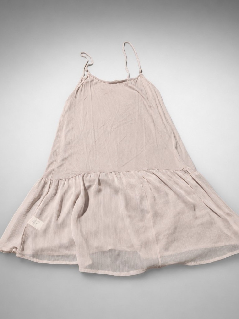 Girls' Light Pink Spaghetti-Strap Casual Top